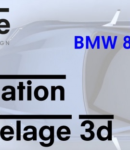 Formation modeleur 3d - Strate, école de design - 2018 - Animation BMW 8 serie