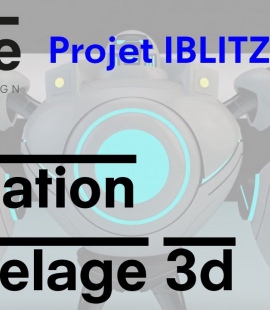 Formation 3d - Strate, école de design - 2018 - Animation IBLITZCRANK