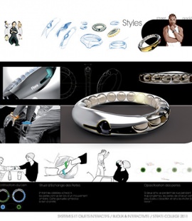 Strate School of Design 3rd Year Interaction Major Projects - Jewels and Interactivity